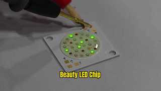 Chip LED COB de luz de beleza